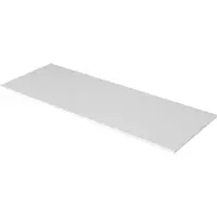 BellaFurn Plan de travail pour salle de bain Nicole 120 cm – MDF durable, blanc mat | Couleur : blanc mat | Dimensions : 120 x 45,5 x 1,8 cm