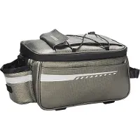 Topchances 8L Sacoche de vélo , sacoche de porte-bagages imperméable vélo arrière sacoche de porte-bagages sacoche de selle pour vélos , sacoche de caméra pour voyages(argent)