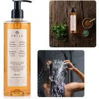Sarcia.eu PRIJA Shampooing régénérant pour les cheveux avec de la roquette 380 ml