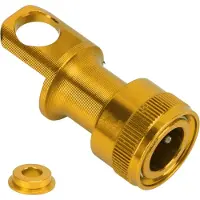 Gistuch MEIJUN Support de boucle de pédale à dégagement rapide pour vélo pliant Brompton, adaptateur de fixation portable pour montage sur cadre, or