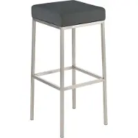 BellaFurn Tabouret de bar en similicuir - chaise de salle à manger - durable et facile d'entretien