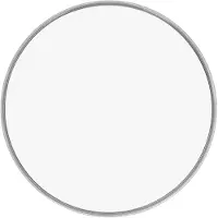 Gistuch Miroir grossissant 30 fois, côté signal, 15,2 cm, avec 3 ventouses de fixation, rond pour les voyages, argenté