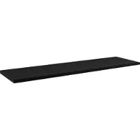 DMK Deutsches Milchkontor Plan De Travail De Salle De Bain 140 Cm Noir Mat – Élégance Minimaliste Et Durabilité