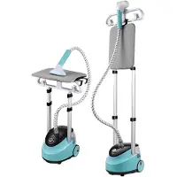 OEM Vaporisateur pour vêtements, chauffage rapide, design multifonctionnel, couleur bleue
