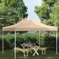 Prolenta Maison Exclusive - Toile de chapiteau 4,5 x 3 m, beige, 270 g/m²