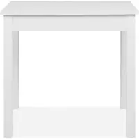 Freiraum Esstisch >Capri< in Weiß - 110x76x67cm (BxHxT)