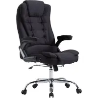 BellaFurn Chaise de bureau XL - Chaise de bureau ergonomique - Confort et soutien maximum | Couleur : noir