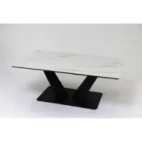 Freiraum Couchtisch >2157-19< in hellgrau, Gestell Metall - 110x42cm (BxH)