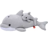 Wild republic - Peluche - Maman et bébé - Dauphin