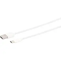 S-Conn S/CONN maximum connectivity Câble USB de charge-synchronisation, USB A mâle vers USB-C mâle, 2.0, ABS, blanc, 1,5m (14-13042)