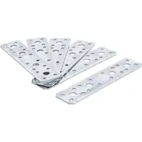 Bgs Jeu de raccords plats | 180 x 40 x 2,5 mm | 6 pcs.