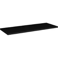 DMK Deutsches Milchkontor Plan De Travail De Salle De Bain 100 Cm Noir Mat Mdf Pour Meuble Sous Lavabo