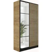 KIER FURNITURE EDEN v3 Armoire 104,8 x 205 x 39 cm, 2 portes, chêne Craft