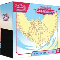 AMIGO Spiel + Freizeit GmbH Jeu de Cartes à Collectionner Pokémon : Coffret Top Dresseur Cramoisi & Pourpre - Paradoxrift : Croissant de tonnerre