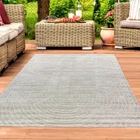 Teppichhome24 Tapis moderne d'extérieur résistant aux intempéries Terrasse Balcon Style Boho Beige Taille - 120 x 160 cm