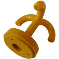Manufaktur Martinshof 50 crochets de plafond, triple jaune