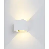 NCC-Licht Ampoule LED 6W 490lm 3000K Intérieur/Extérieur Multiartikel Eckig Weiß