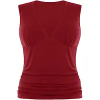 Imily Bela Haut rouge carmin