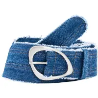 Desigual Ceinture 'Masha Popova' bleu denim