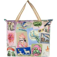 Oilily sac shopper Sabina XXL Shopper Almond Oil coloré
