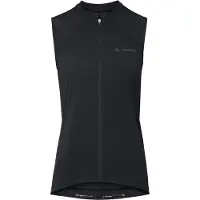 Vaude Bike Matera Fz Tricot Sl Sleeveless Jersey Noir 44 / Regular Femme