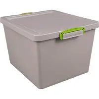 Really Useful Box Boîte de rangement 33.5-NST-RDG 335l emboîtable grise