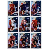 Topps - Match Attax Ligue des champions 2025/26 - Cartes à collectionner - Les 9 cartes « Showboat »