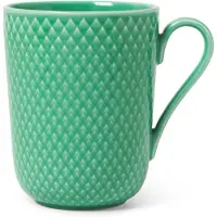 Lyngby Porcelæn Rhombe Color Mug With Handle-33 Cl Mug Vert