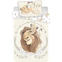 Jerry Fabrics Housse de couette Disney Le Roi Lion pour tout-petits - 100 x 135 cm