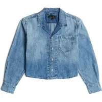 G-Star Chemise Resort Boxy Relaxed - Bleu moyen - Femmes