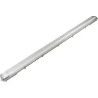 Blulaxa luminaire LED à vasque pour locaux humides, HumiLED vari, 2x18W, 4000K, 1200mm
