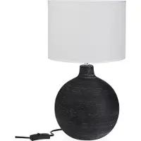 Versa Lampe de table Dewas Noir