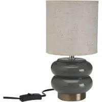 Versa Lampe de table Onkara Gris