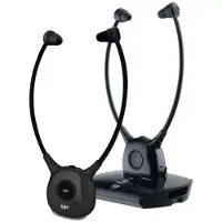 CGV 2 casques tv sans fil stéthoscopiques - - DOLFINDUO-ONYX -