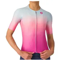 Castelli Upf Short Sleeve Jersey Rose L Femme