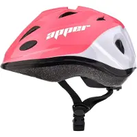Meteor casque de protection, casque enfant, casque vélo, patins à roulettes, KS07 casque enfant vélo casque, taille S 48-52 cm Apper coral