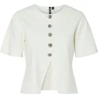 Pieces Cardigan blanc naturel