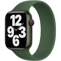 Apple Bracelet Boucle unique en Silicone pour Watch | 44/45/46/49 mm - Taille 4 - Clover
