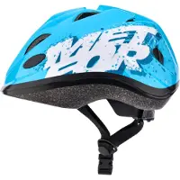 Meteor casque de protection, casque enfant, casque vélo, patins à roulettes, KS07 casque enfant vélo casque, taille S 48-52 cm blue