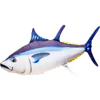 Gaby The Atlantic Bluefin Tuna Giant Pillow Blanc