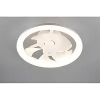TRIO Ventilateur de plafond conçu Pajala blanc Ø 40cm
