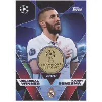 Topps UCLW-KB - Karim Benzema - Relique du vainqueur de la Ligue des champions - 2025/2026