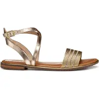 Geox Sozy Plus High Strap Sandals Marron EU 39 Femme