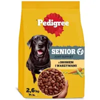 Pedigree Senior au poulet et légumes Croquettes pour chiens âgés 2,6 kg