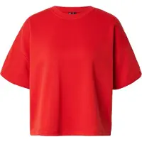 Pieces Sweat à Manches Courtes Chilli Summer Loose Fit