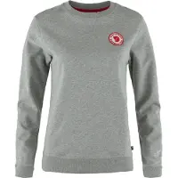 Fjällräven 1960 Logo Badge Sweatshirt Gris M Femme