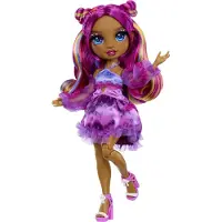 Rainbow High Poupée de mode Noémie Violette, collection "Dazzling Fashion Dolls" - Violet