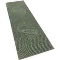 Tapis.fr Tapis d'intérieur & extérieur Cotara vert 80x250 cm