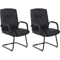 BellaFurn lot de 2 chaises de salle à manger - Chaises de cuisine - Design ergonomique et tendance, charge maximale 180 kg