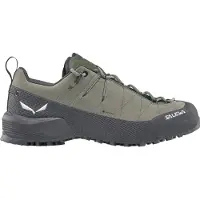 Salewa - Chaussures d'approche en GORE-TEX&reg; - Wildfire Leather 2 GTX W Shadow/Black pour Femme - Taille 37 - Vert